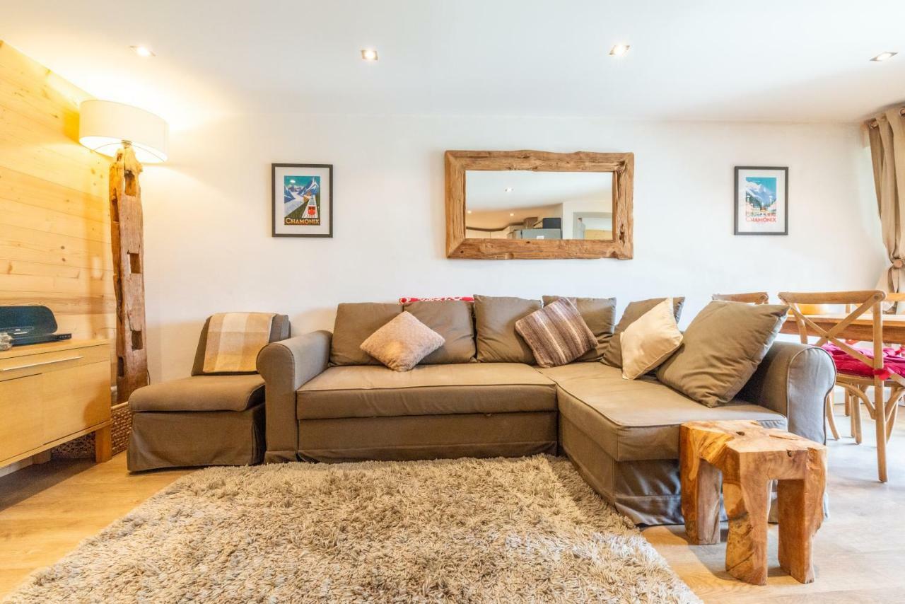 Charmant Apartment Chamonix Center With Mont Blanc View מראה חיצוני תמונה