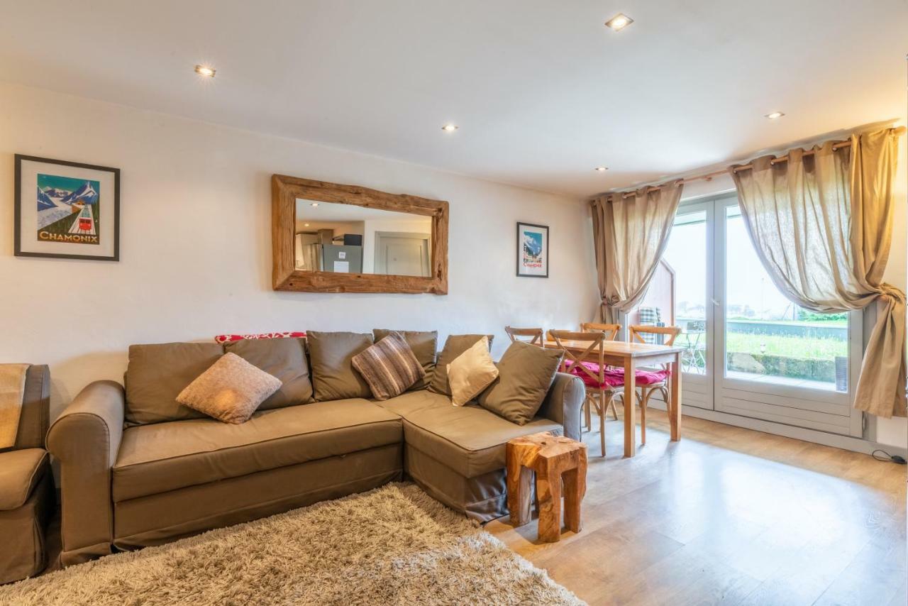 Charmant Apartment Chamonix Center With Mont Blanc View מראה חיצוני תמונה