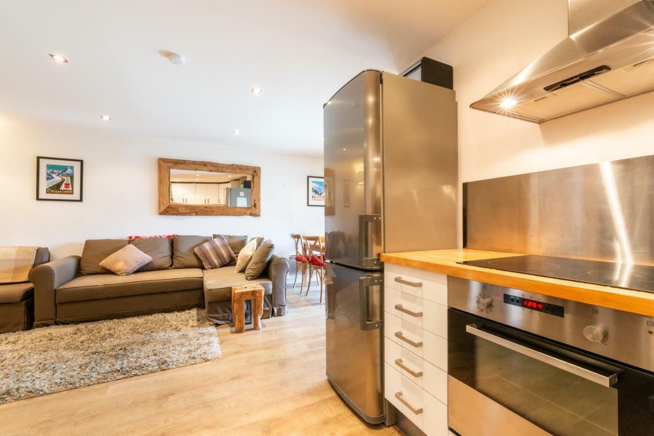 Charmant Apartment Chamonix Center With Mont Blanc View מראה חיצוני תמונה